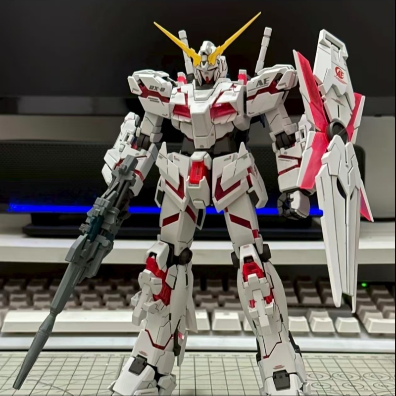Model Kit Jms - Assembled Model HG Unicorn 1/144 Jim