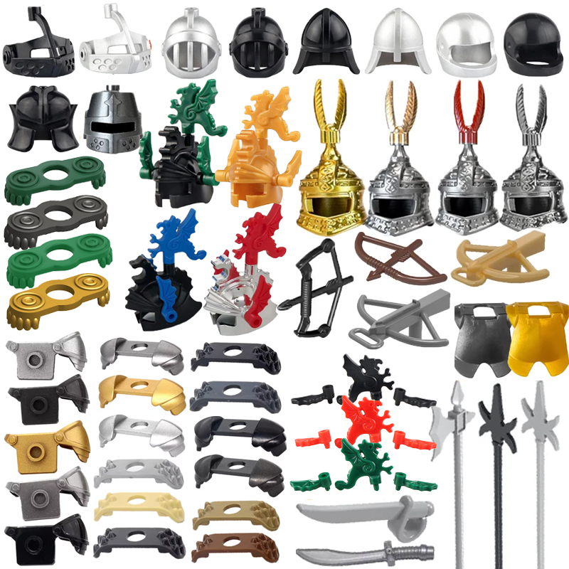 Model Kit Gunpla - Medieval Castle Military Knight Building Block