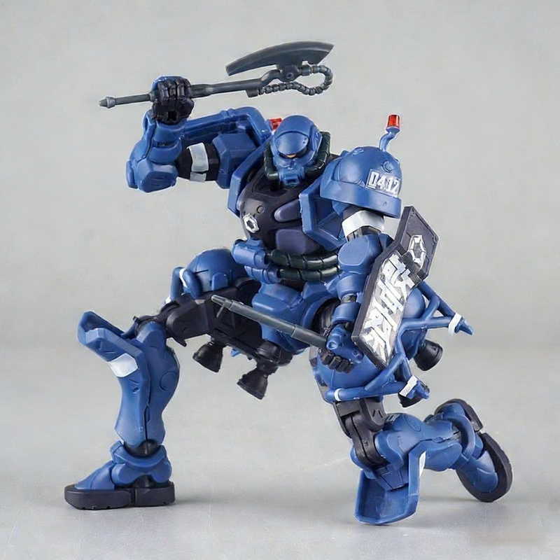 Model Kit Jms - Gquuuuuux Military Police Zaku Hg 1/144