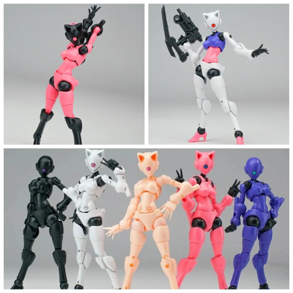 Model Kit China - Sheik Mainland XENODASH Cat Girl Mecha