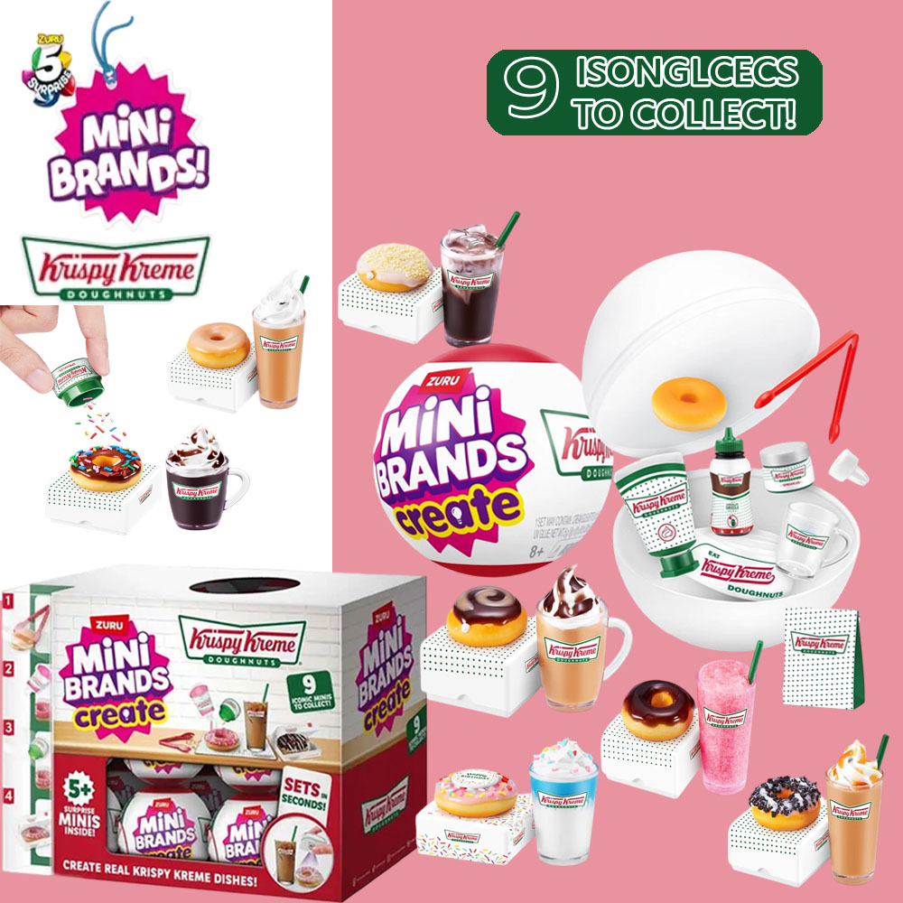 Model Kit Brand - Zuru Mini Brands Krispy Kreme Create
