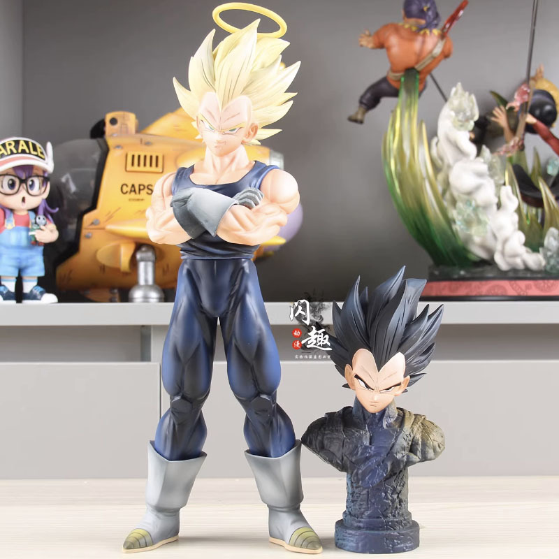 Model Kit Zoid - YJ Majin Vegeta Figurine with Two