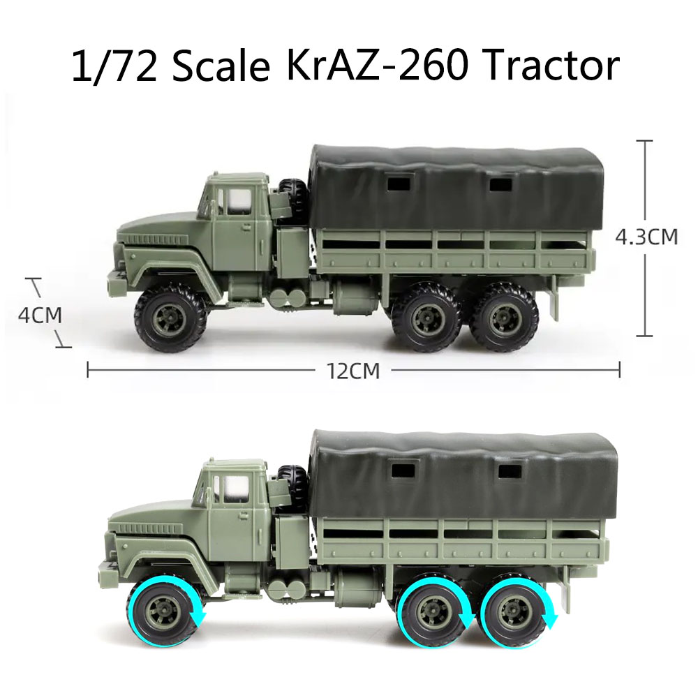 4D 1/72 Ukraine KRAZ260 Heavy- - Model Kit Ukraine 评论和价格