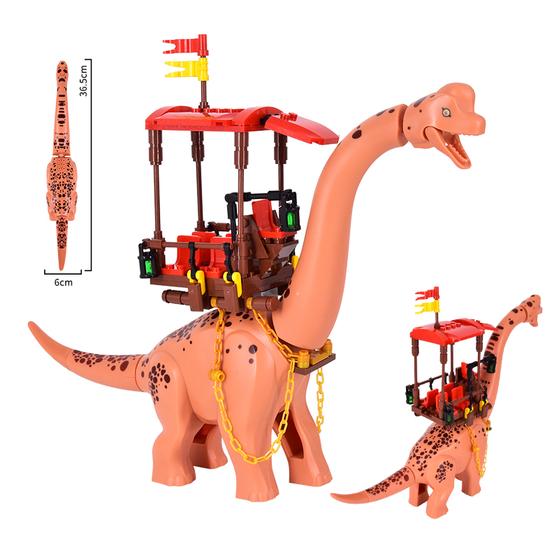 MOC Jurassic Dino Brachiosauru - Model Kit Jurassic Park 评论和价格