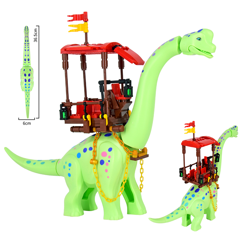 MOC Jurassic Dino Brachiosauru - Model Kit Jurassic Park 评论和价格