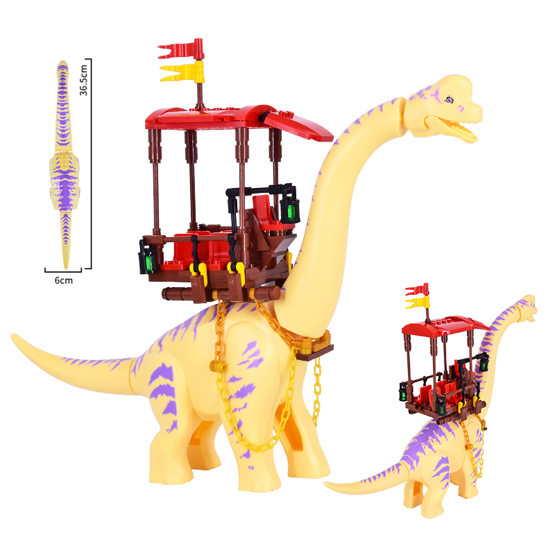MOC Jurassic Dino Brachiosauru - Model Kit Jurassic Park 评论和价格