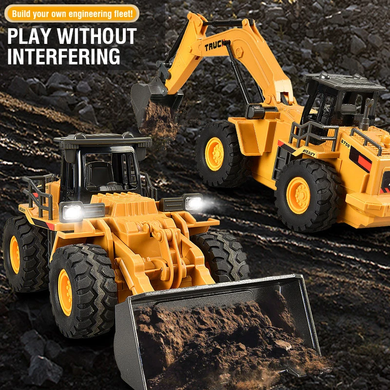 2.4G Alloy Remote Control Exca - Model Kit Excavator 评论和价格