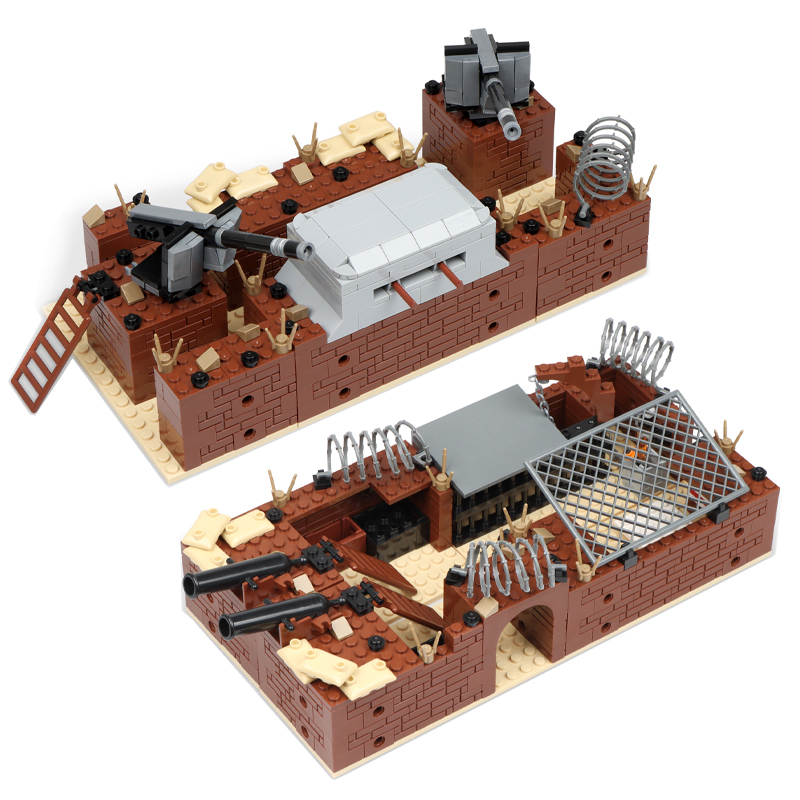 Hot WW2 Military Trench Bunker - Model Kit Gunpla 评论和价格