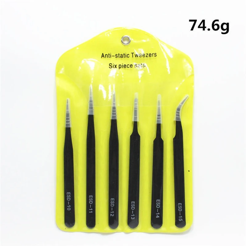 Precision Tweezers Set ESD Ant - Model Kit Nipper 评论和价格