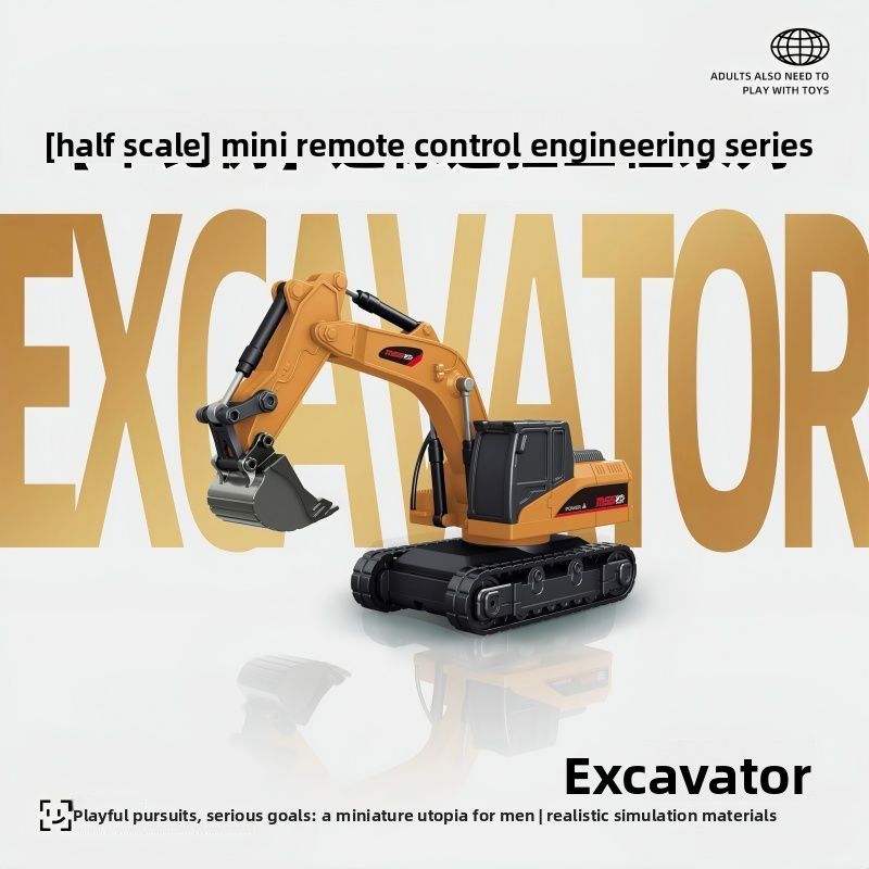 1:64 Metal RC Engineering Car  - Model Kit Excavator 评论和价格