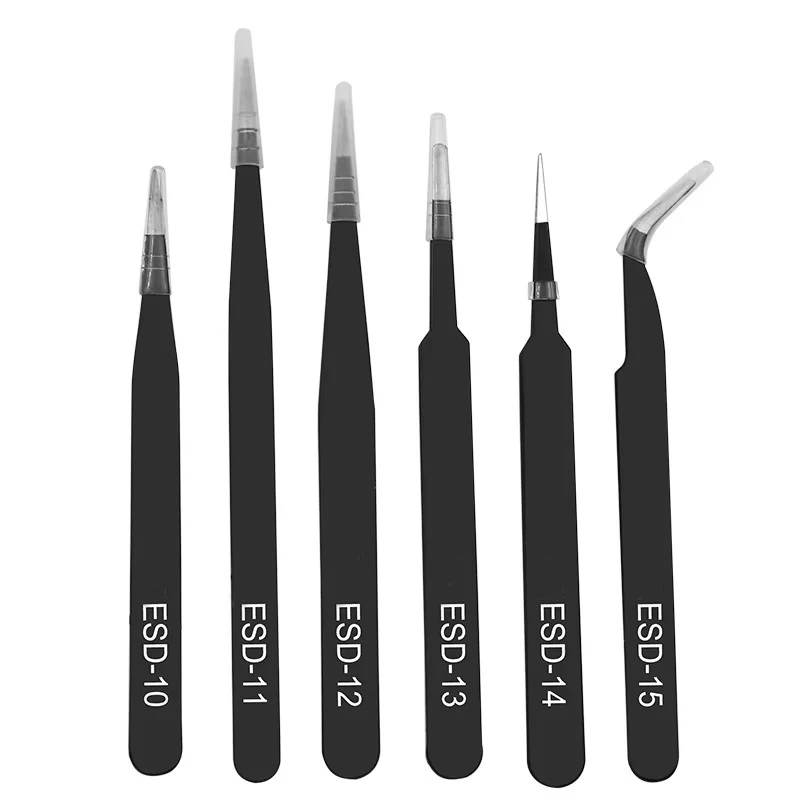 6pcs anti-static stainless ste - Model Kit Nipper 评论和价格