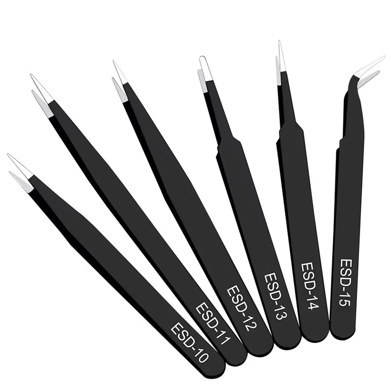 6pcs anti-static stainless ste - Model Kit Nipper 评论和价格