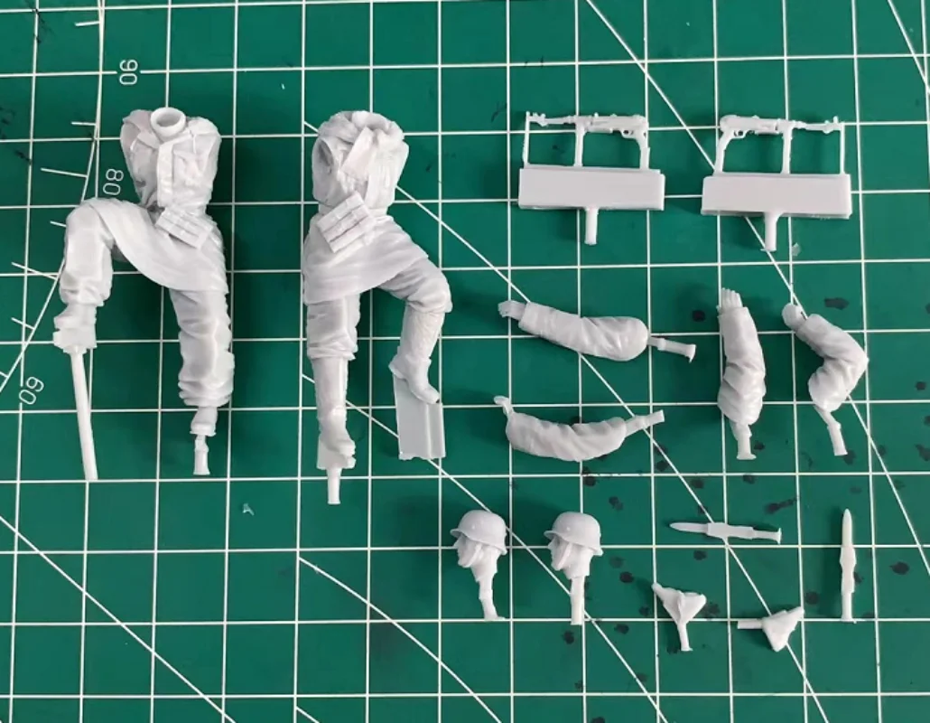 1/35 Resin Soldier Model Build - Model Kit Gunpla 评论和价格