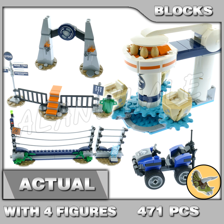 471pcs Jurassic World Tricerat - Model Kit Jurassic Park 评论和价格