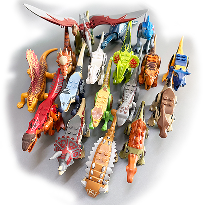 Jurassic Dino Building Blocks  - Model Kit Jurassic Park 评论和价格