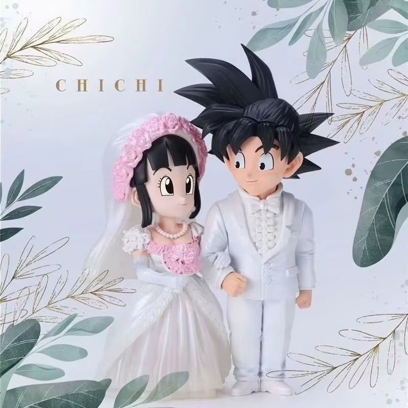 Son Goku and Chichi Wedding Ma - Model Kit Zoid 评论和价格