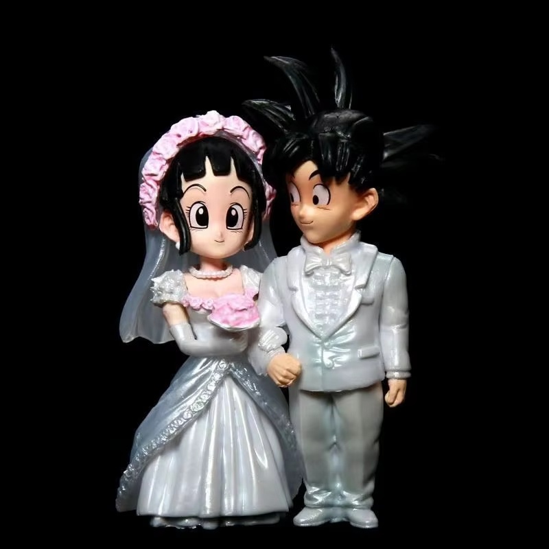 Son Goku and Chichi Wedding Ma - Model Kit Zoid 评论和价格