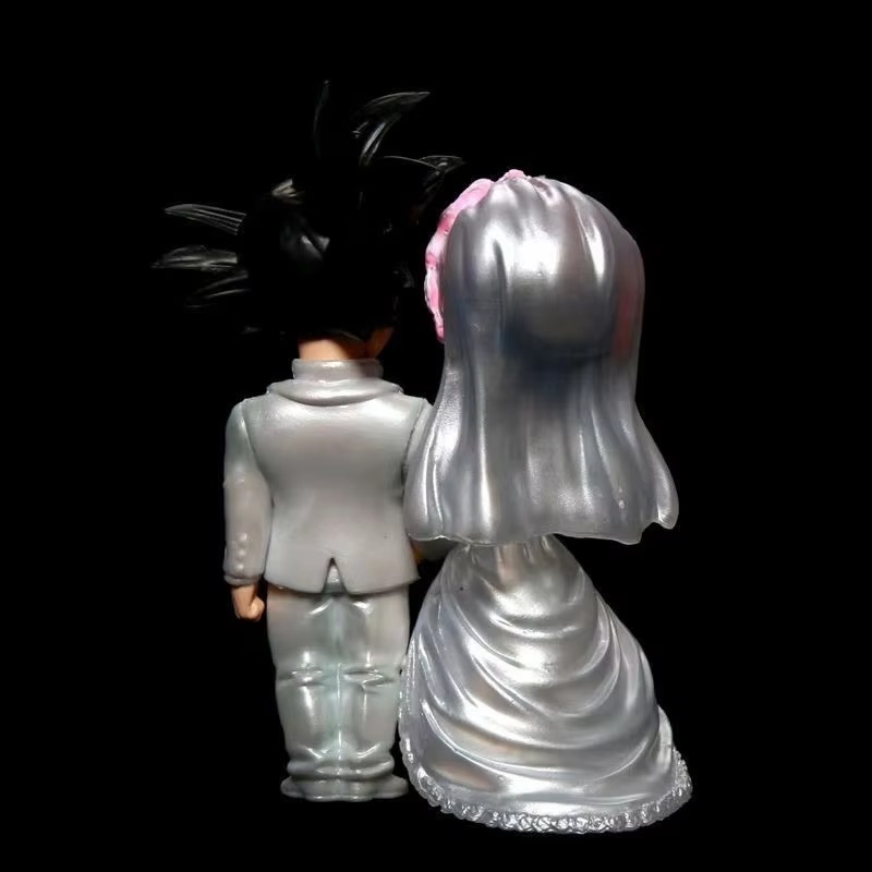 Son Goku and Chichi Wedding Ma - Model Kit Zoid 评论和价格