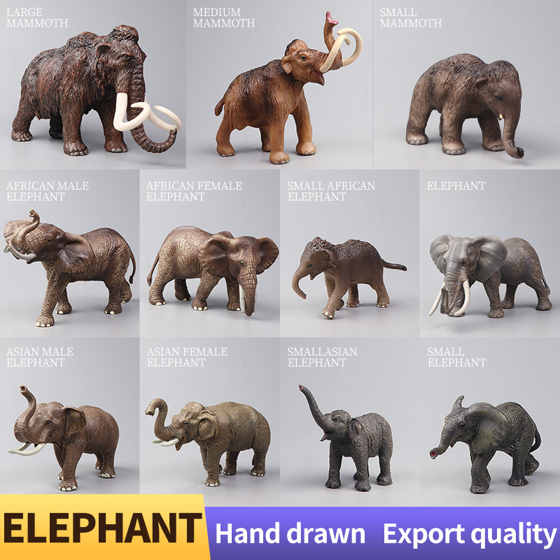 African Wild Animals Big Mammo - Model Kit Brand 评论和价格