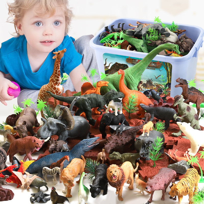44Pcs Jurassic Dinosaurs Set S - Model Kit Jurassic Park 评论和价格