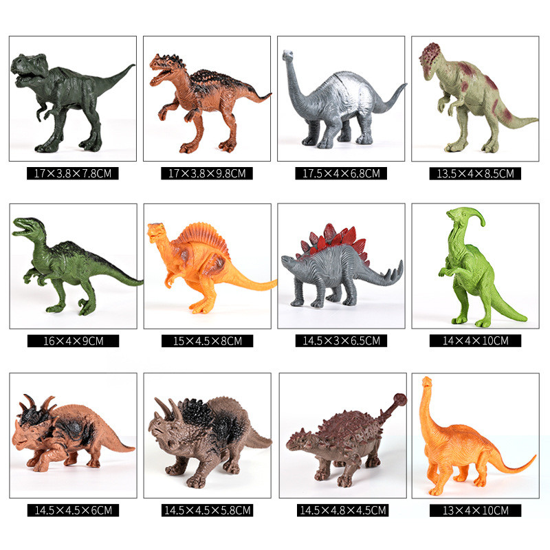 44Pcs Jurassic Dinosaurs Set S - Model Kit Jurassic Park 评论和价格