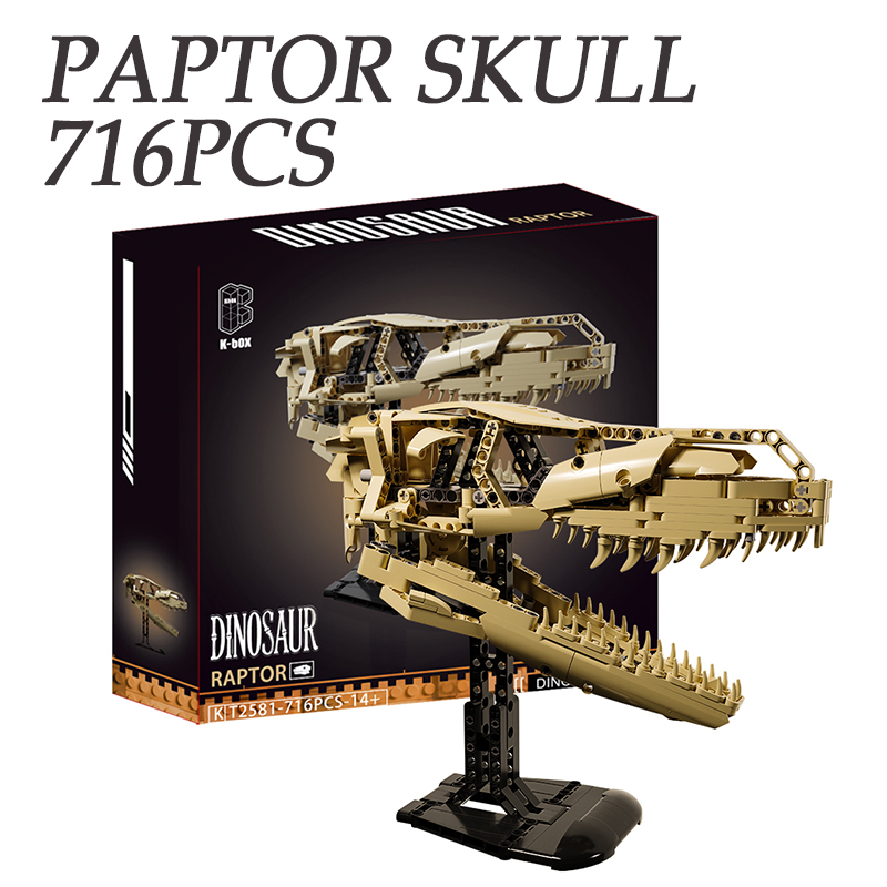 716PCS Raptor Building Blocks  - Model Kit Dinosaur 评论和价格