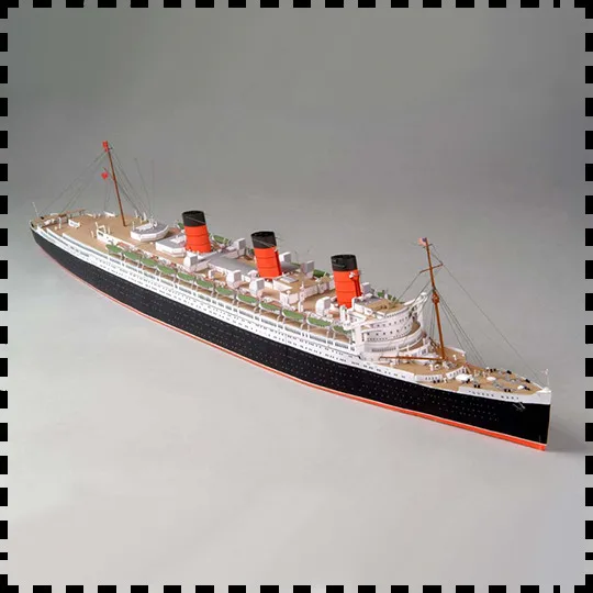 1:400 Scale British Royal Mail - Model Kit Queen Mary 评论和价格