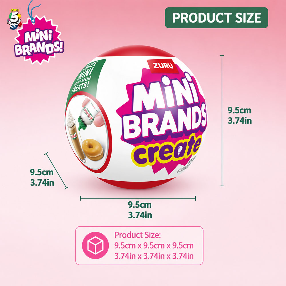 Zuru Mini Brands Krispy Kreme  - Model Kit Brand 评论和价格
