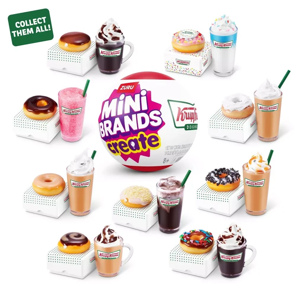 Zuru Mini Brands Krispy Kreme  - Model Kit Brand 评论和价格