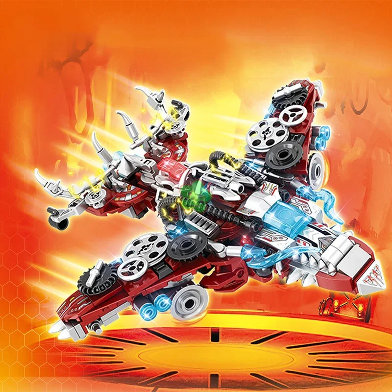 2in1 Mechanical Dinosaur/Fight - Model Kit Dinosaur 评论和价格