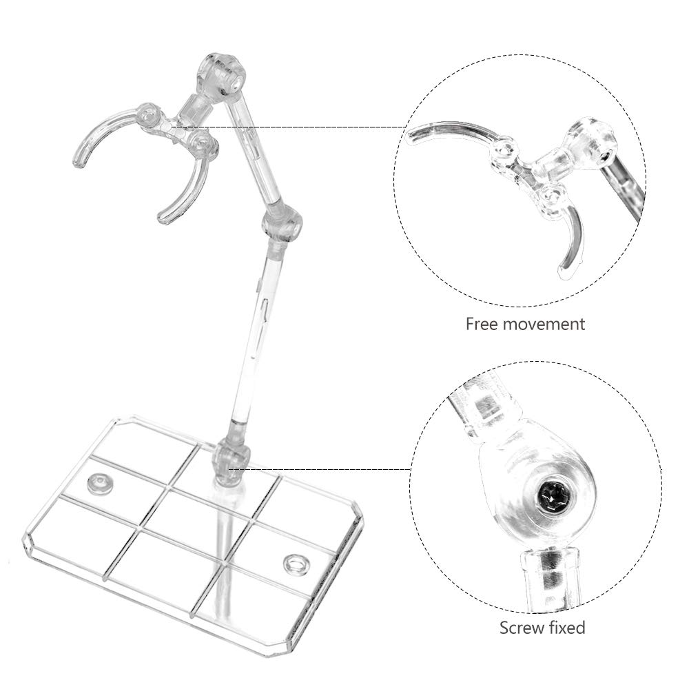 Clear Action Figure Stand,Asse - Model Kit Gunpla 评论和价格