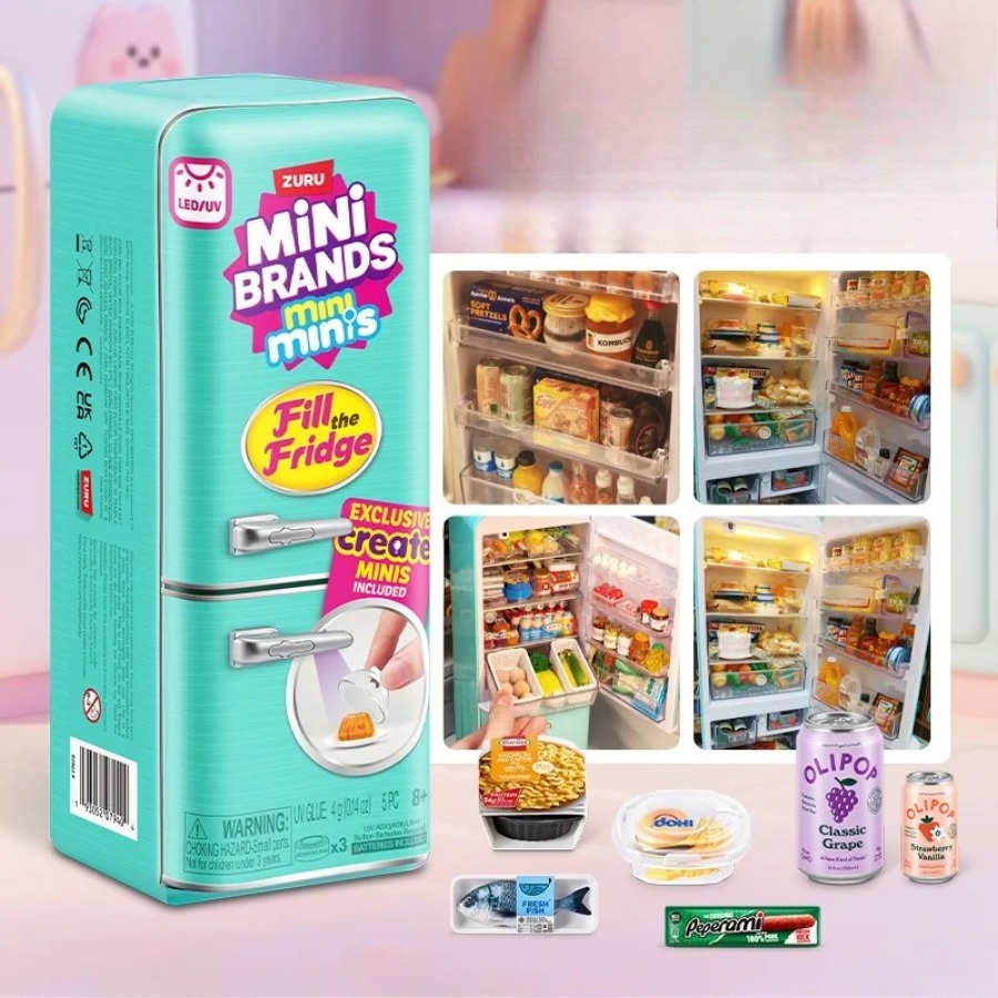 ZURU 5 Surprise Mini Fridge Ba - Model Kit Brand 评论和价格