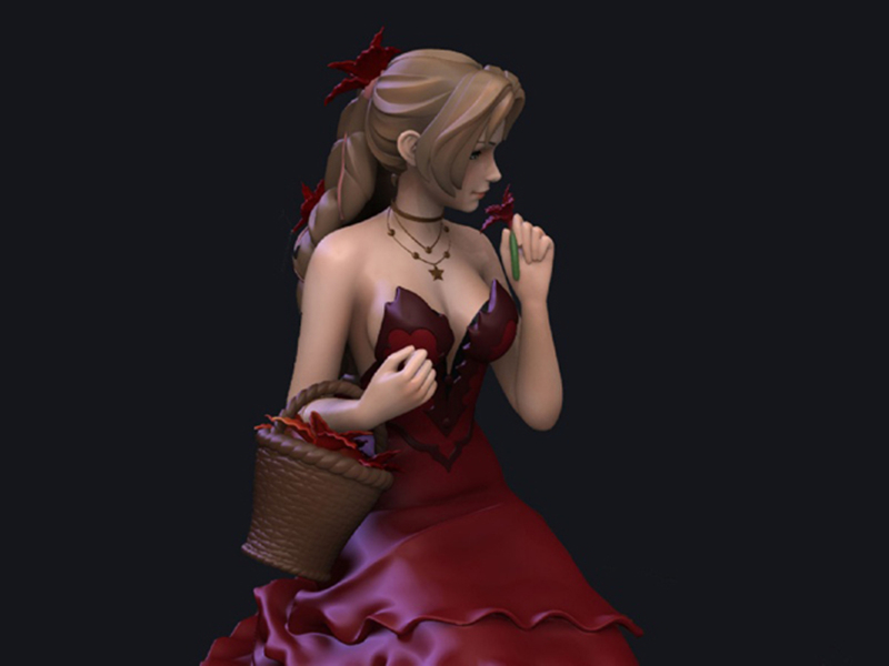 Resin Figure Kit  Aerith Gains - Model Kit Oberon 评论和价格